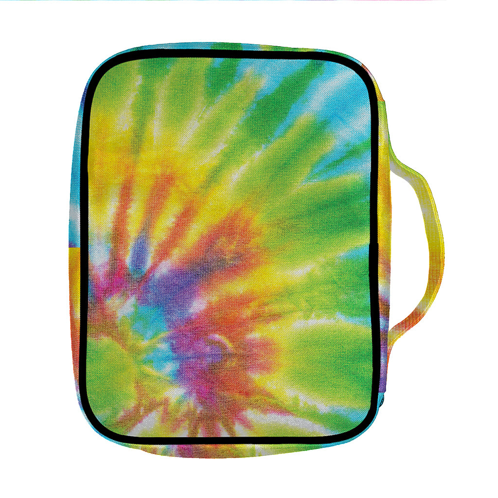 Swirl Tie Dye Print Front Pocket Bible Bag