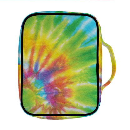 Swirl Tie Dye Print Front Pocket Bible Bag