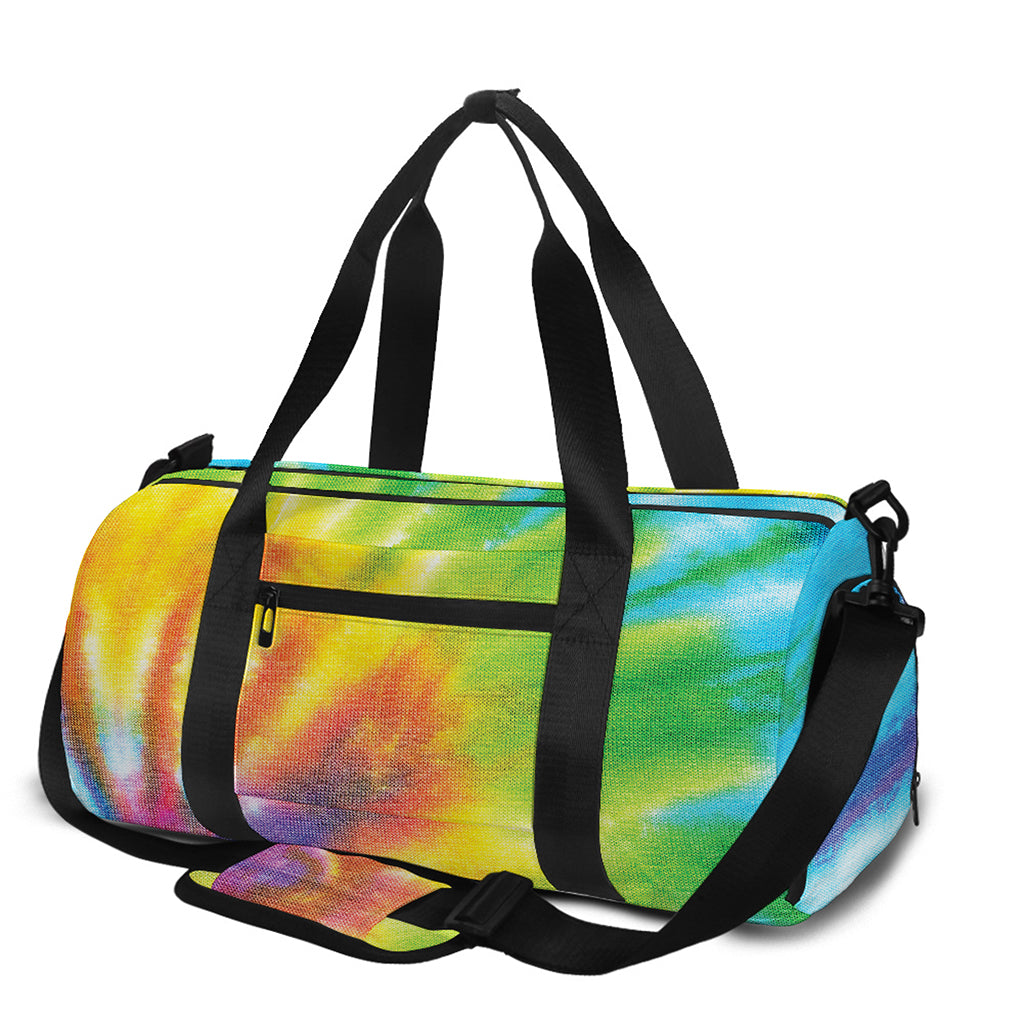 Swirl Tie Dye Print Gym Bag