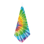 Swirl Tie Dye Print Hand Towel