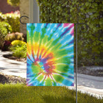 Swirl Tie Dye Print House Flag