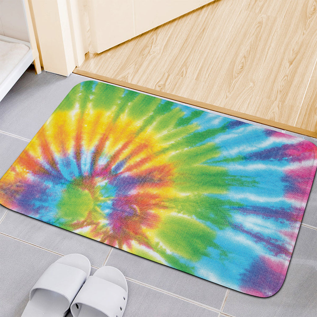 Swirl Tie Dye Print Indoor Door Mat