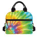 Swirl Tie Dye Print Insulated Lunch Bag