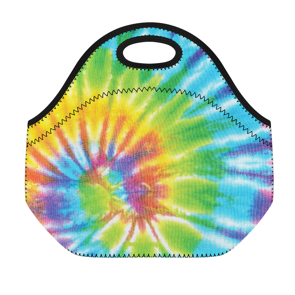 Swirl Tie Dye Print Neoprene Lunch Bag