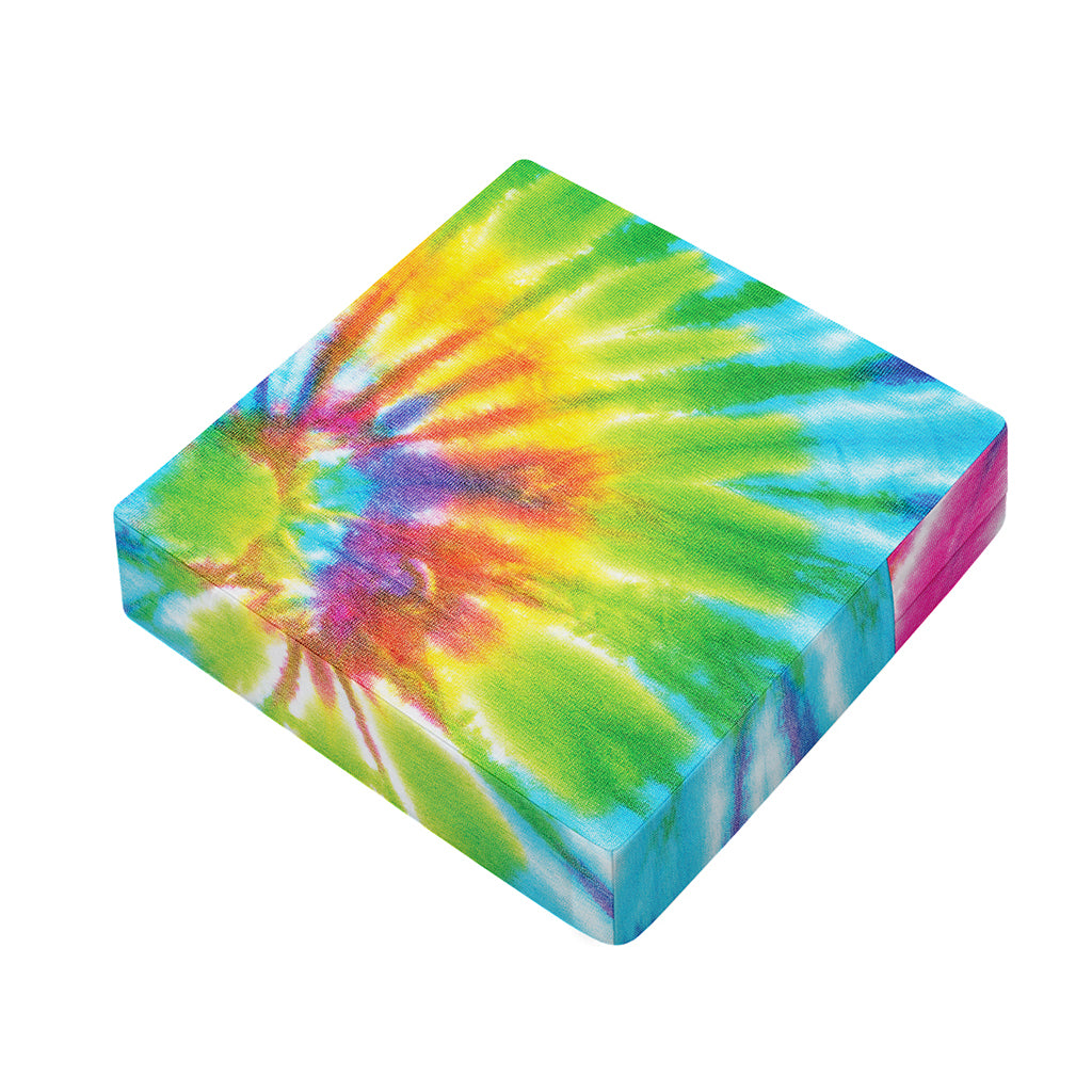 Swirl Tie Dye Print Outdoor Seat Cushion Cover