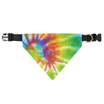 Swirl Tie Dye Print Over The Collar Dog Bandana