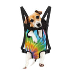 Swirl Tie Dye Print Pet Carrier Backpack