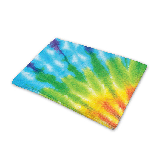 Swirl Tie Dye Print Pet Cooling Mat Cover