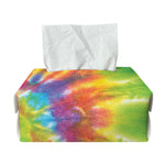 Swirl Tie Dye Print Rectangle Tissue Box Cover