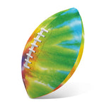 Swirl Tie Dye Print Rugby Ball