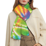 Swirl Tie Dye Print Scarf