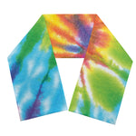 Swirl Tie Dye Print Scarf