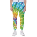 Swirl Tie Dye Print Joggers