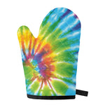 Swirl Tie Dye Print Single Oven Mitt