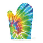Swirl Tie Dye Print Single Oven Mitt
