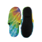Swirl Tie Dye Print Slippers
