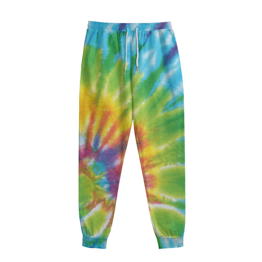 Swirl Tie Dye Print Sweatpants