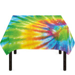 Swirl Tie Dye Print Tablecloth