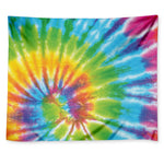 Swirl Tie Dye Print Tapestry