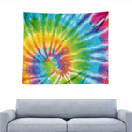 Swirl Tie Dye Print Tapestry