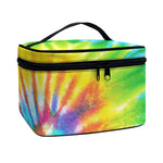 Swirl Tie Dye Print Travel Makeup Bag