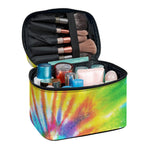 Swirl Tie Dye Print Travel Makeup Bag
