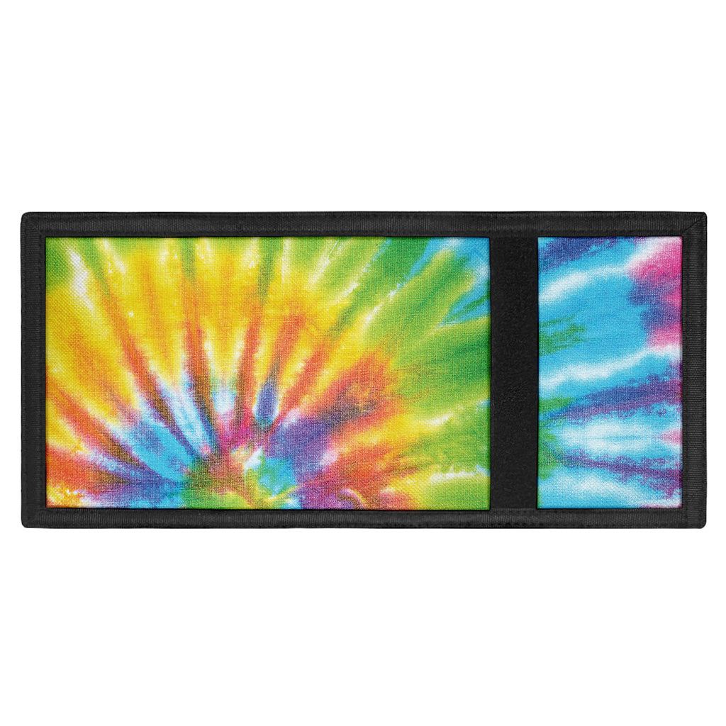Swirl Tie Dye Print Trifold Wallet