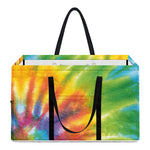 Swirl Tie Dye Print Utility Tote Bag