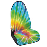 Swirl Tie Dye Print Waterproof Car Seat Cover