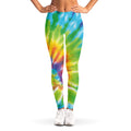 Swirl Tie Dye Print Women's Leggings