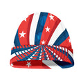 Swirly American Patriotic Print Beanie