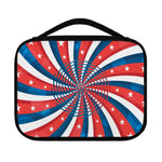 Swirly American Patriotic Print Classic Bible Case