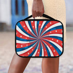 Swirly American Patriotic Print Classic Bible Case