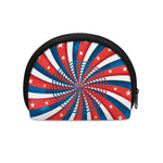 Swirly American Patriotic Print Coin Purse