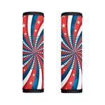 Swirly American Patriotic Print Handle Covers