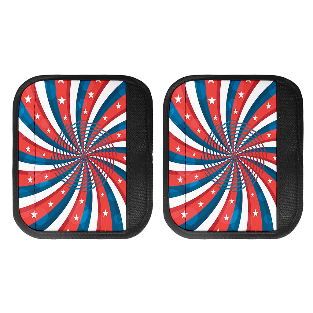 Swirly American Patriotic Print Handle Covers