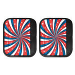 Swirly American Patriotic Print Handle Covers