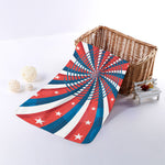 Swirly American Patriotic Print Towel