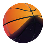 Synthwave Pyramid Print Basketball