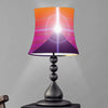 Synthwave Pyramid Print Bell Lamp Shade