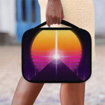 Synthwave Pyramid Print Classic Bible Case