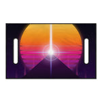 Synthwave Pyramid Print Golf Cart Seat Cover