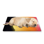 Synthwave Pyramid Print Pet Cooling Mat Cover