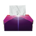 Synthwave Pyramid Print Rectangle Tissue Box Cover