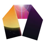 Synthwave Pyramid Print Scarf