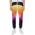 Synthwave Pyramid Print Joggers