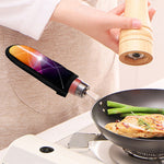 Synthwave Pyramid Print Skillet Handle Cover