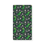 T-Rex And Dino Fossil Pattern Print Baby Crib Sheet