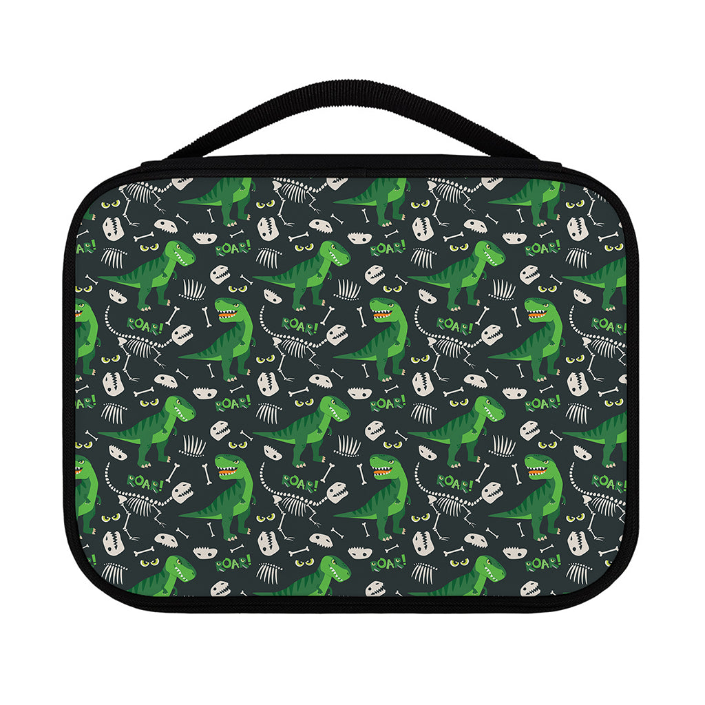 T-Rex And Dino Fossil Pattern Print Classic Bible Case