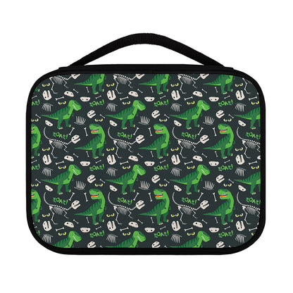 T-Rex And Dino Fossil Pattern Print Classic Bible Case
